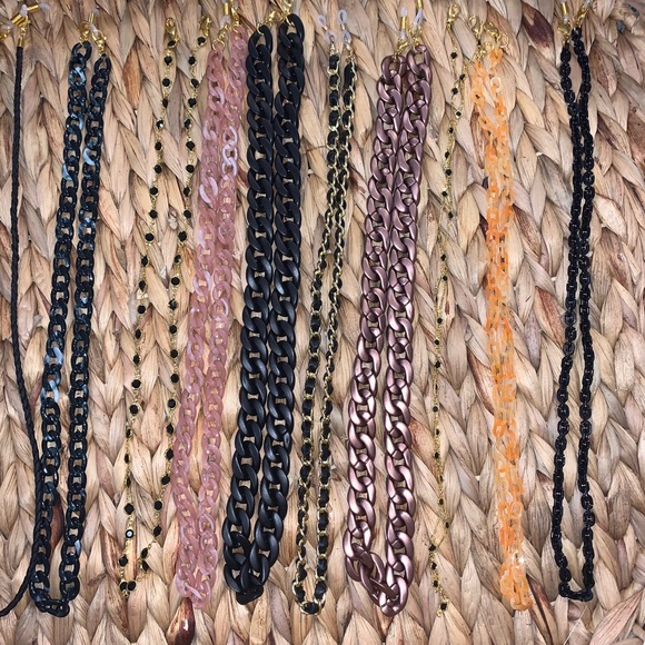 Sunglasses Chain/Mask Holder Various Styles - Picture 3 of 10